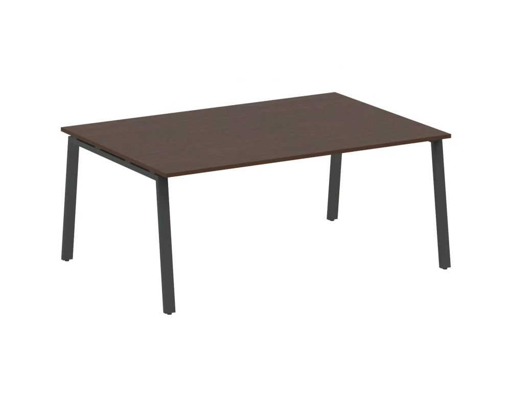 Переговорный стол (1 столешница) на А-образном м/к 180x123,5x75 Metal System