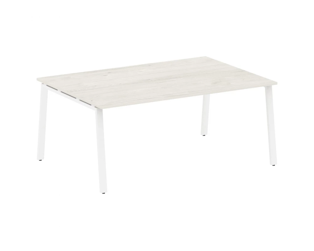 Переговорный стол (1 столешница) на А-образном м/к 180x123,5x75 Metal System