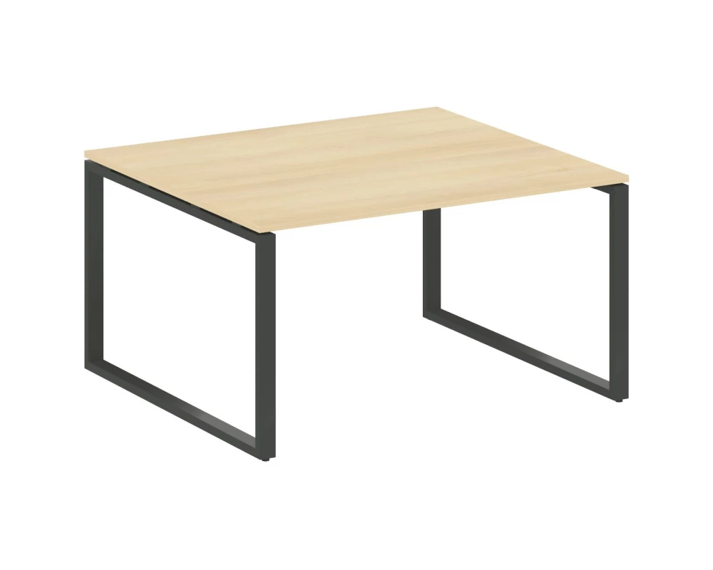 Переговорный стол (1 столешница) на О-образном м/к 140x123,5x75 Metal System
