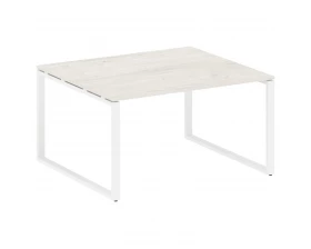 Переговорный стол (1 столешница) на О-образном м/к 140x123,5x75 Metal System images