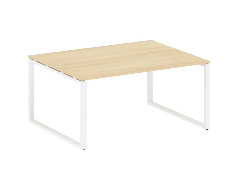 Переговорный стол (1 столешница) на О-образном м/к 160x123,5x75 Metal System