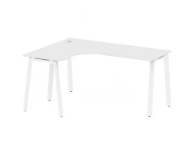 Стол криволинейный левый на А-образном м/к 160x120x75 Metal System images