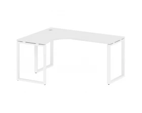 Стол криволинейный левый на О-образном м/к 160x120x75 Metal System images