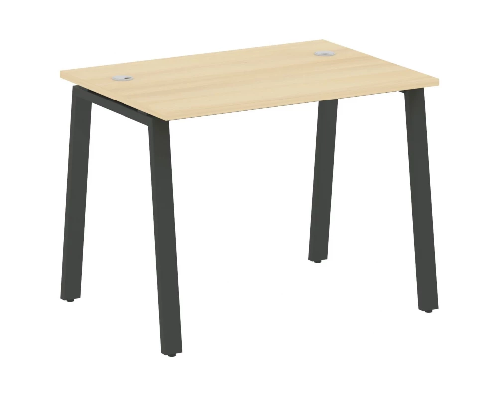 Стол письменный на А-образном м/к 100x72x75 Metal System