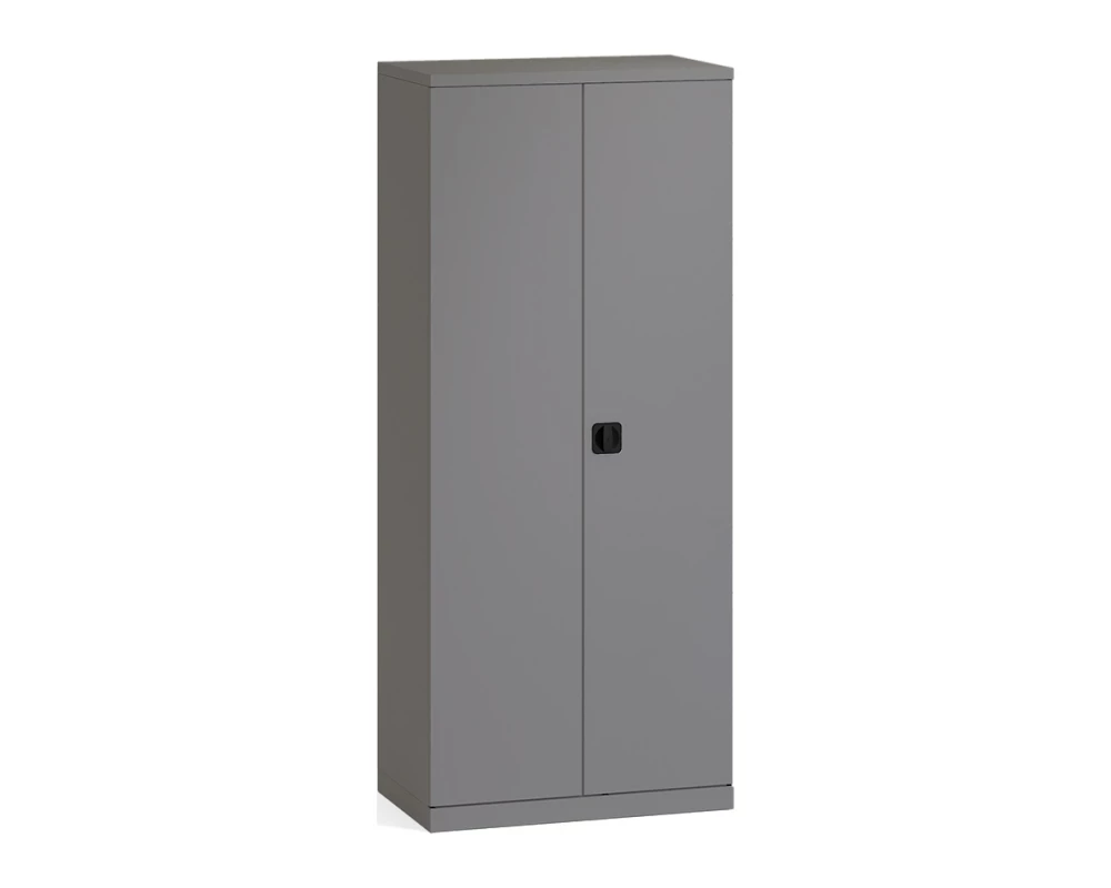 Гардероб металлический широкий, 2 полки + штанга Riva Metal