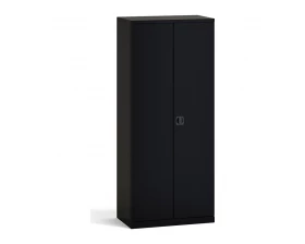 Гардероб металлический широкий, 2 полки + штанга Riva Metal images