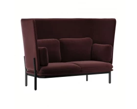 Диван двухместный с высокой спинкой Stato images