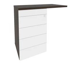 Тумба приставная (TIP-ON) (универсальная л/пр) 842x460x750 Onix Direct images