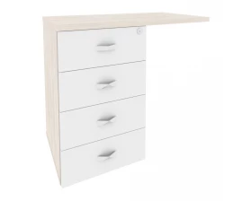 Тумба приставная (универсальная л/пр) 842x460x750 Onix Direct images