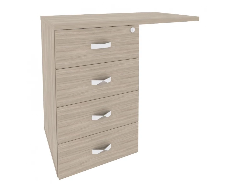 Тумба приставная (универсальная л/пр) 842x460x750 Onix Direct