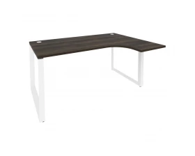 Стол эргономичный правый на О-образном м/к 1580x1180x750 (800/460) Onix images