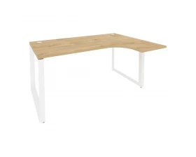 Стол эргономичный правый на О-образном м/к 1580x1180x750 (800/460) Onix images