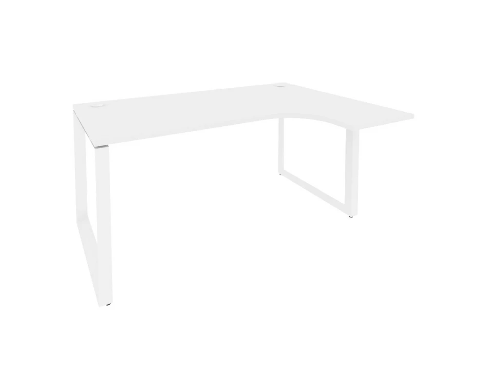 Стол эргономичный правый на О-образном м/к 1580x1180x750 (800/460) Onix