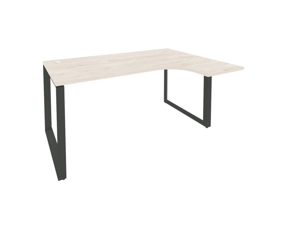 Стол эргономичный правый на О-образном м/к 1580x1180x750 (800/460) Onix