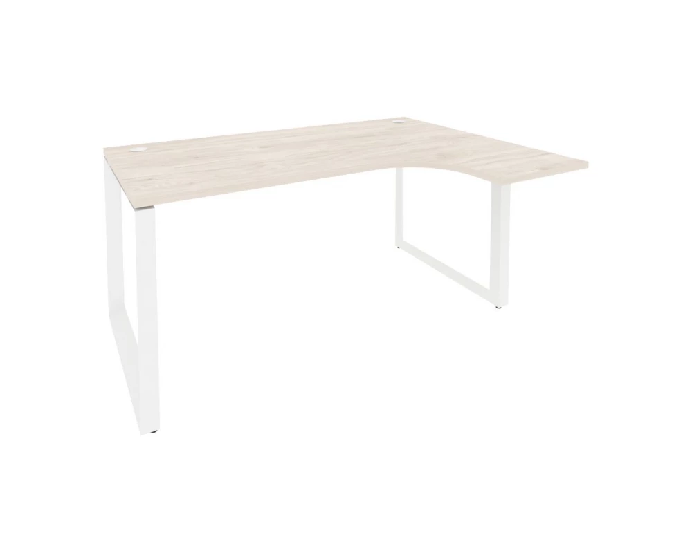 Стол эргономичный правый на О-образном м/к 1580x1180x750 (800/460) Onix