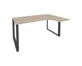 Стол эргономичный правый на О-образном м/к 1580x1180x750 (800/460) Onix images