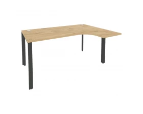 Стол эргономичный правый на П-образном м/к 1580x1180x750 (800/460) Onix images