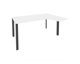 Стол эргономичный правый на П-образном м/к 1580x1180x750 (800/460) Onix images