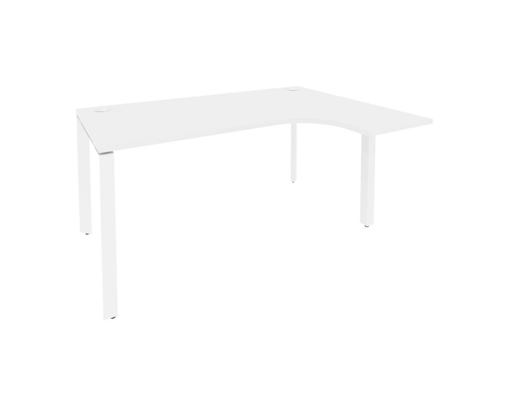 Стол эргономичный правый на П-образном м/к 1580x1180x750 (800/460) Onix