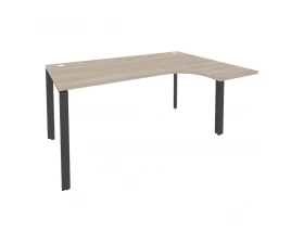 Стол эргономичный правый на П-образном м/к 1580x1180x750 (800/460) Onix images