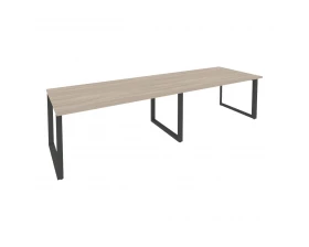 Стол переговорный (2 столешницы) на О-образном м/к 3160x980x750 Onix images
