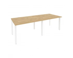 Стол переговорный (2 столешницы) на П-образном м/к 2360x980x750 Onix images