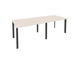 Стол переговорный (2 столешницы) на П-образном м/к 2360x980x750 Onix images