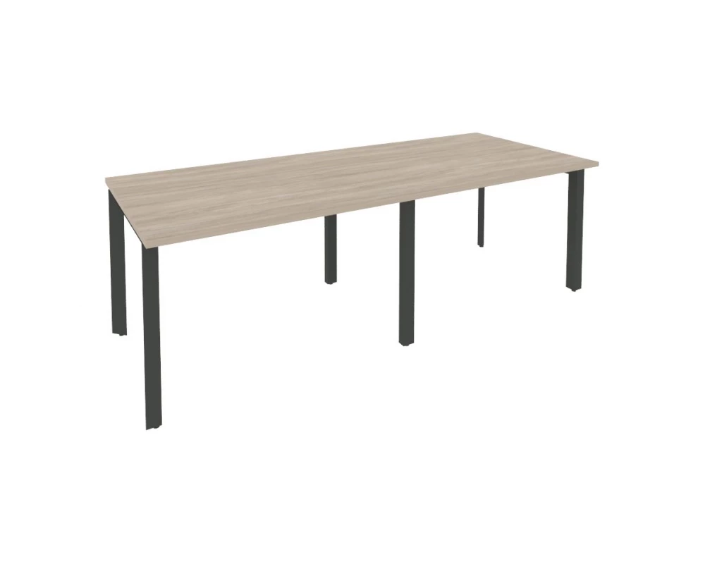 Стол переговорный (2 столешницы) на П-образном м/к 2360x980x750 Onix