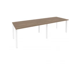 Стол переговорный (2 столешницы) на П-образном м/к 2760x980x750 Onix images