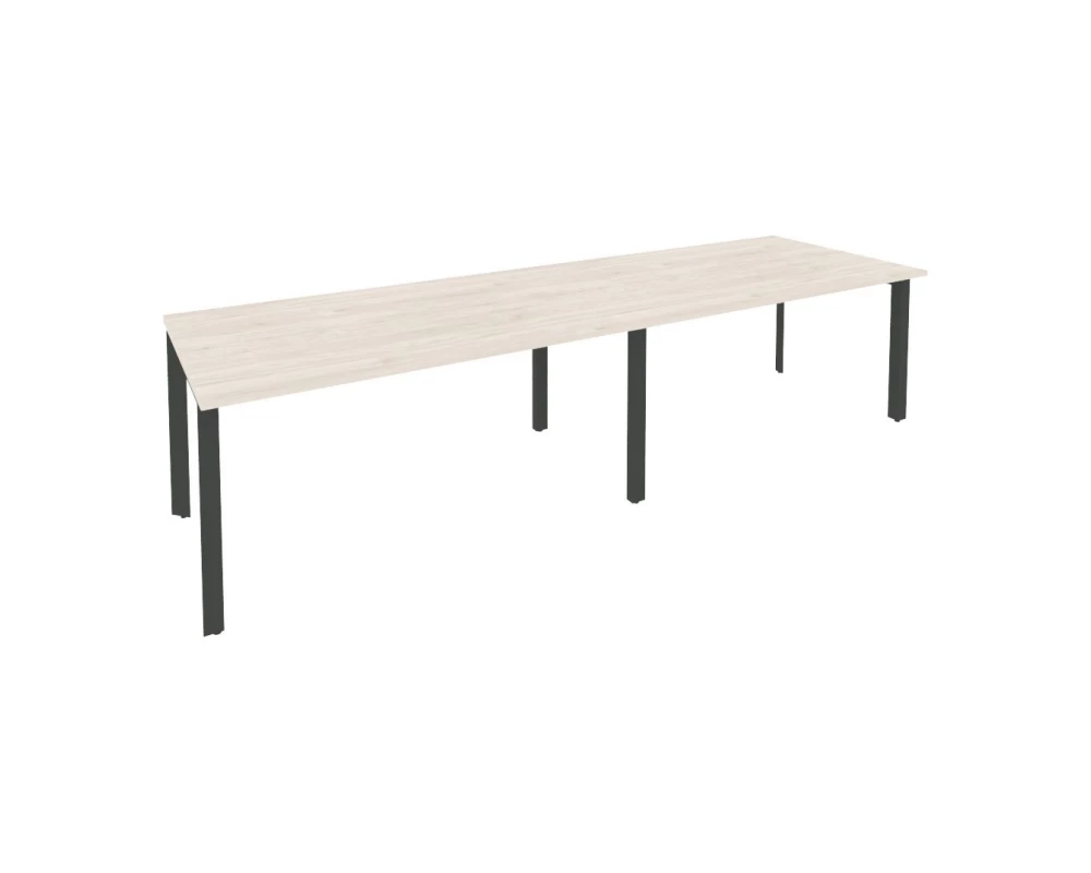 Стол переговорный (2 столешницы) на П-образном м/к 3160x980x750 Onix