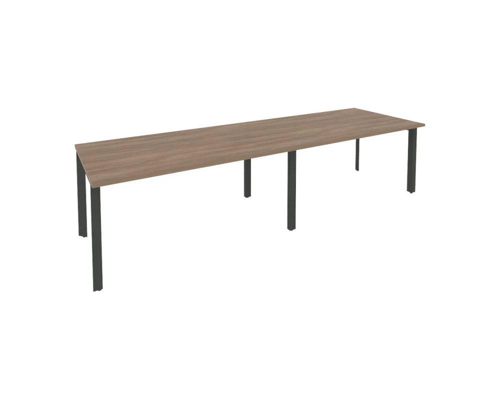 Стол переговорный (2 столешницы) на П-образном м/к 3160x980x750 Onix