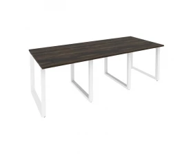 Стол переговорный (3 столешницы) на О-образном м/к 2340x980x750 Onix images