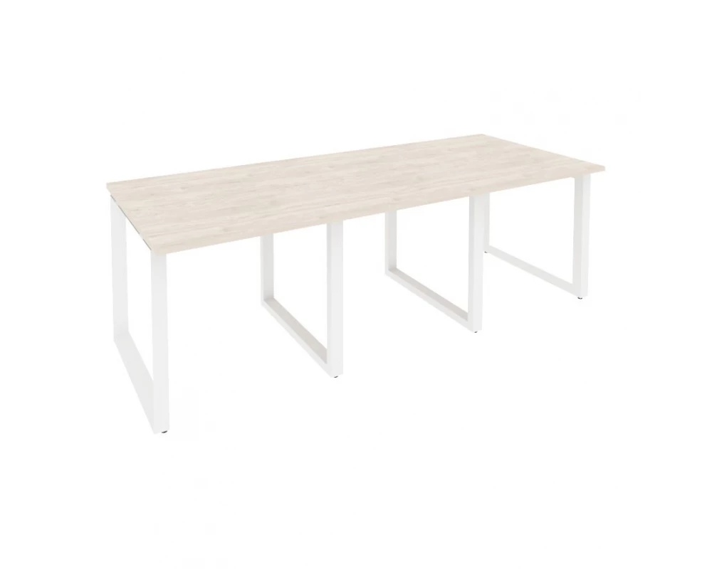 Стол переговорный (3 столешницы) на О-образном м/к 2340x980x750 Onix