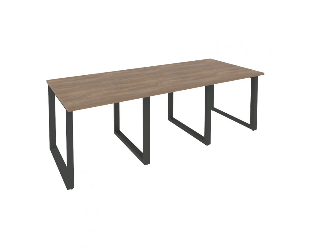 Стол переговорный (3 столешницы) на О-образном м/к 2340x980x750 Onix