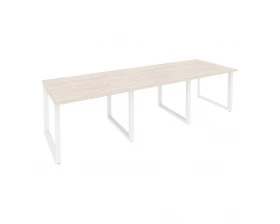 Стол переговорный (3 столешницы) на О-образном м/к 2940x980x750 Onix images