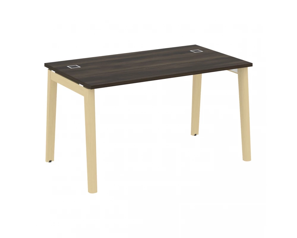 Стол для руководителя, опоры - массив дерева 138x80x75 Onix Wood Direct