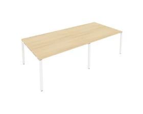 Переговорный стол (2 столешницы) на П-образном м/к 280x123,5x75 Metal System images