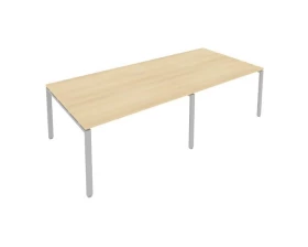 Переговорный стол (2 столешницы) на П-образном м/к 280x123,5x75 Metal System images