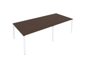 Переговорный стол (2 столешницы) на П-образном м/к 280x123,5x75 Metal System images