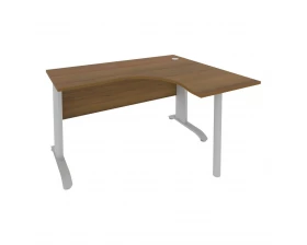 Стол офисный угловой правый металлокаркас 1400x1200x755 Riva images