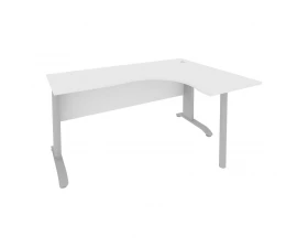 Стол офисный угловой правый металлокаркас 1600x1200x755 Riva images