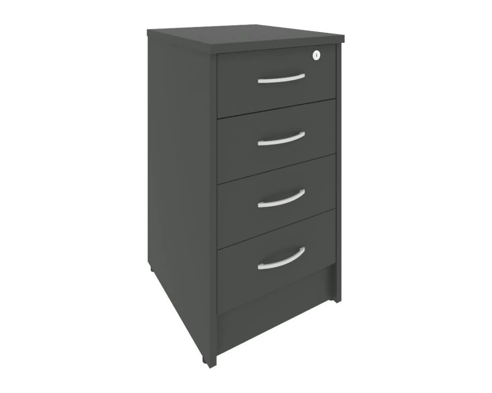 Тумба приставная с замком 412x450x755 Riva