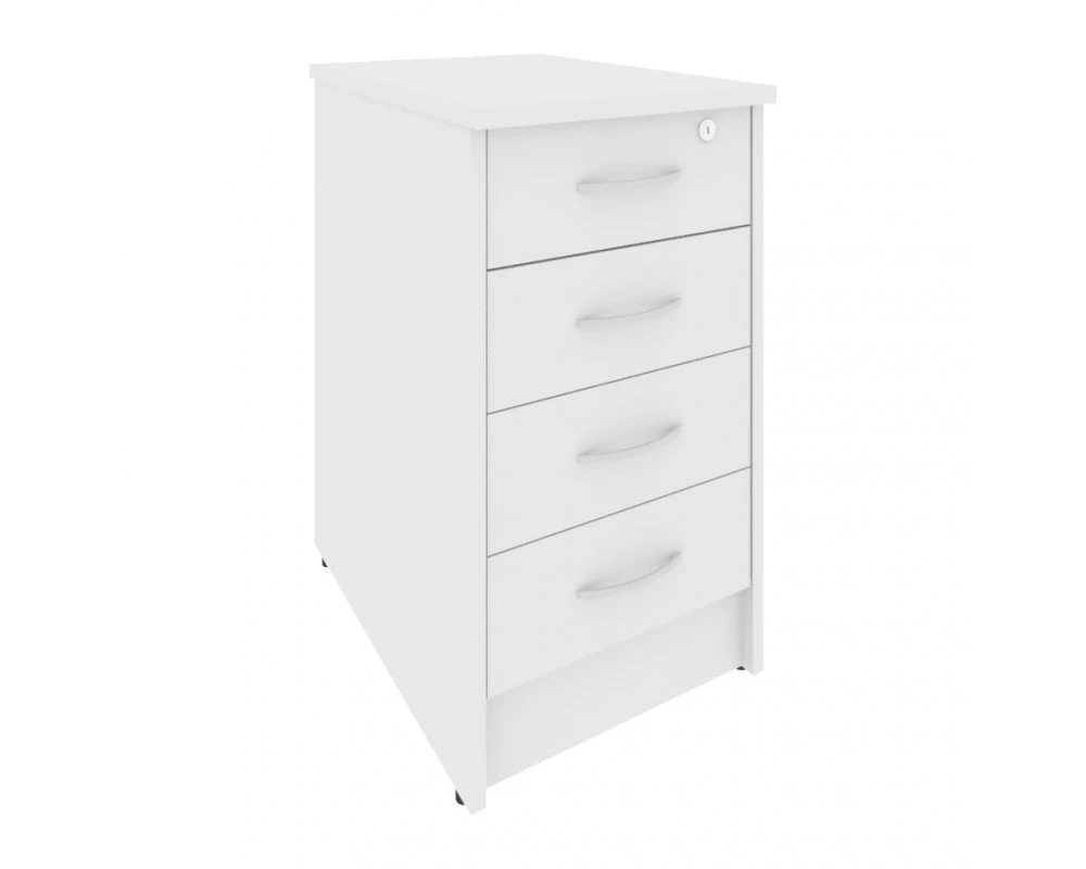 Тумба приставная с замком 412x600x755 Riva