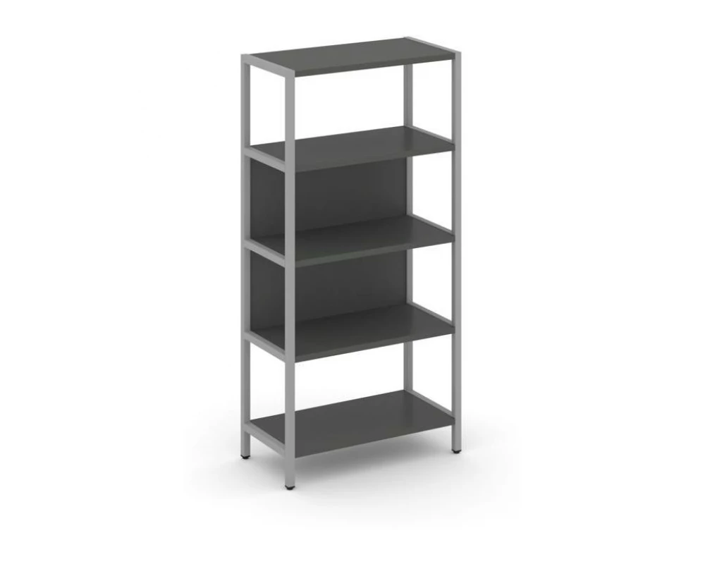 Односекционный стеллаж четырехярусный 810х400х1613 Shelf System