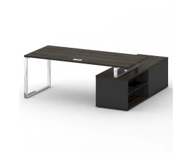 Стол для руководителя с опорной греденцией , левый 200 Shift images