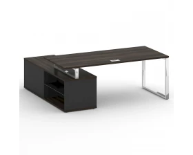Стол для руководителя с опорной греденцией, правый 200 Shift images