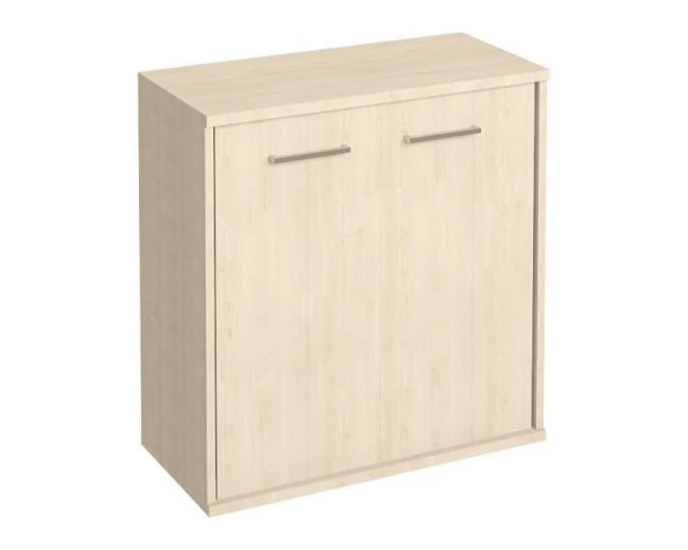 Шкаф низкий широкий 2 низкие двери ЛДСП First