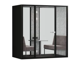 Акустическая кабина SoundCube RV QUATTRO (задняя стенка стекло) images