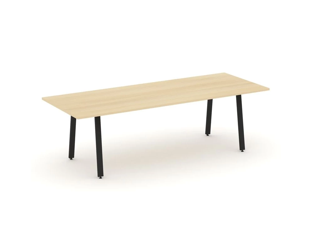 Стол переговорный на А-образном каркасе без лючка 2580x980x750 Style Project Direct