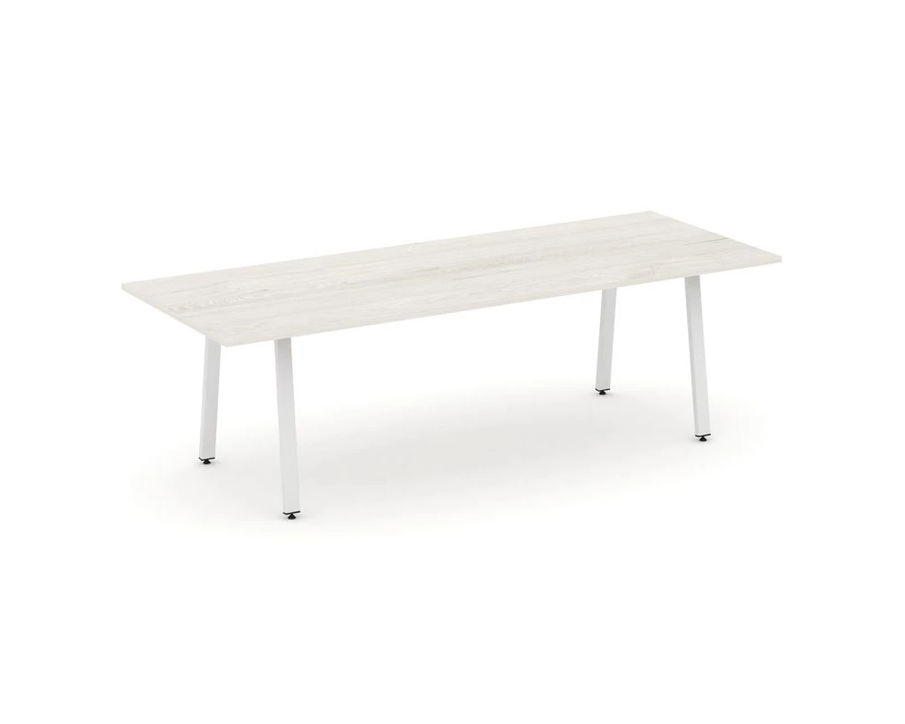 Стол переговорный на А-образном каркасе без лючка 2580x980x750 Style Project Direct